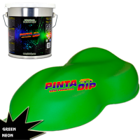 Tinta Dip Verde Neon 4 litros